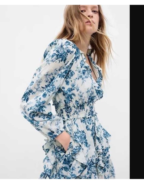 LoveShackFancy Dresses & Skirts - LoveShackFancy  x Gap Floral Mini Dress NWT